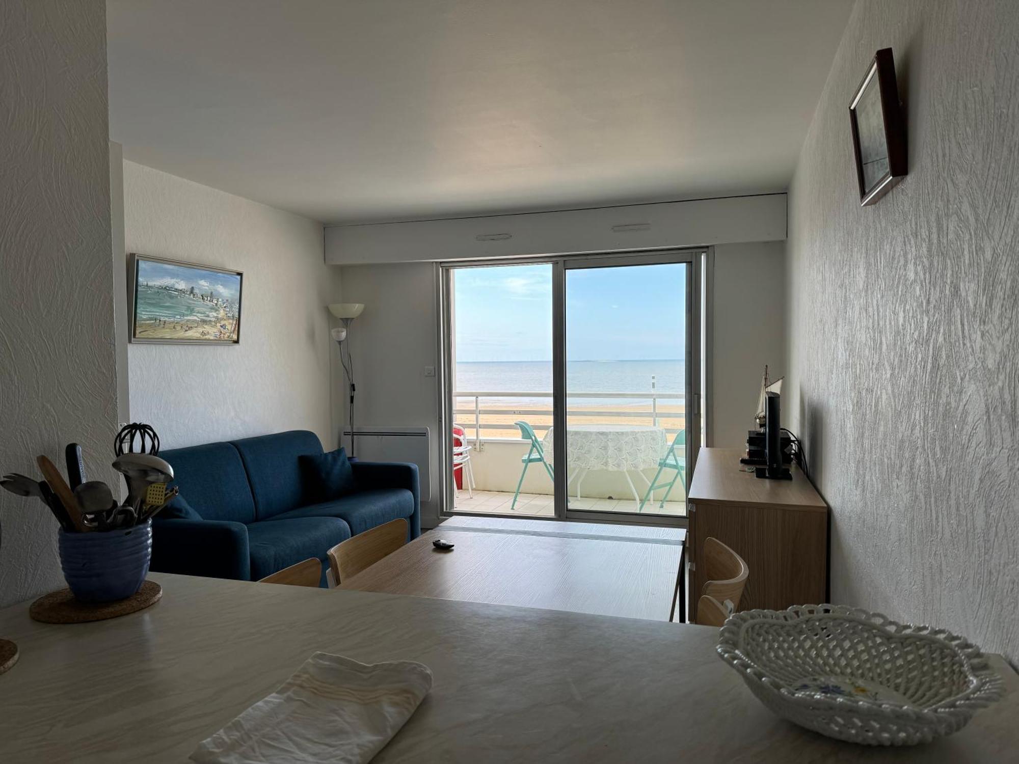 Apartament Cocon Cotier - Vue Sur Mer - Parking - Proche De La Thalasso - Terrasse Pornichet Zewnętrze zdjęcie